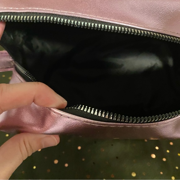 NWT Rae Dunn Cosmetics Bag Purple - Picture 4 of 4